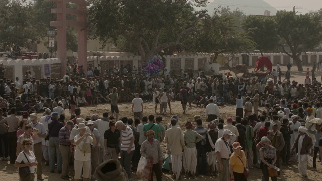 一群人在玩卡巴迪，印度。视频下载