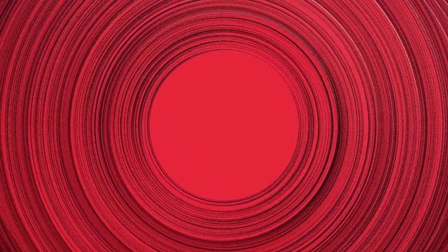 红色抽象横幅模板，横向广告横幅。FB红色横幅模型。抽象波丝缎面料为盛大的开幕式。视频素材