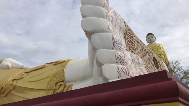 摩诃菩提塔塘佛寺，缅甸视频下载