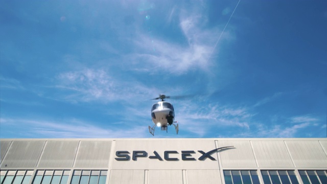 Spacex公司总部视频下载