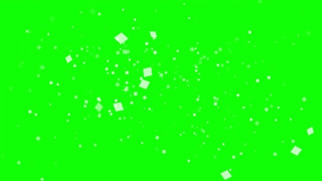 绿色背景和移动钻石形状视频下载