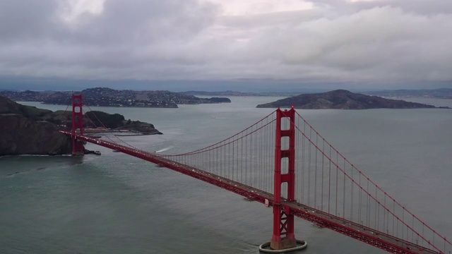金门大桥/旧金山，加州，美国视频素材