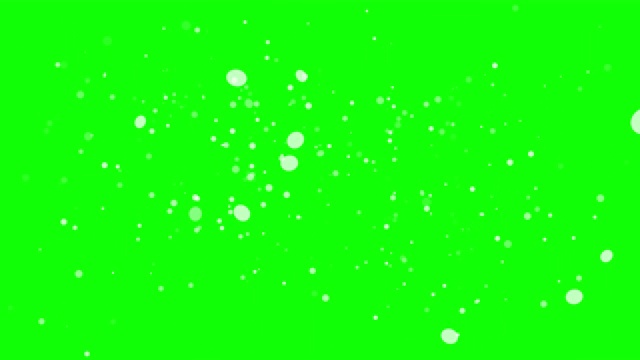 绿色背景与移动的圆圈视频素材