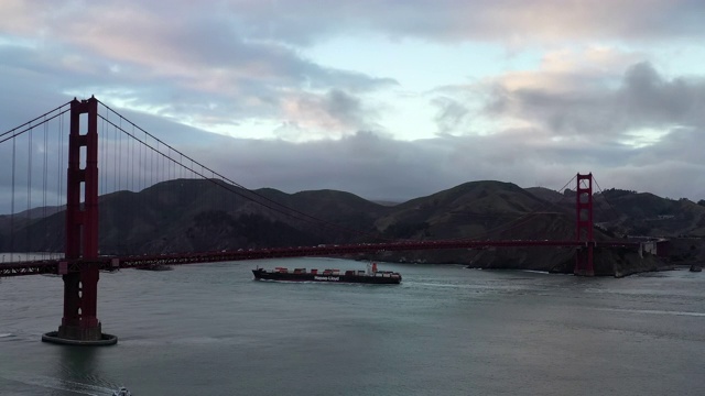 金门大桥/旧金山，加州，美国视频素材