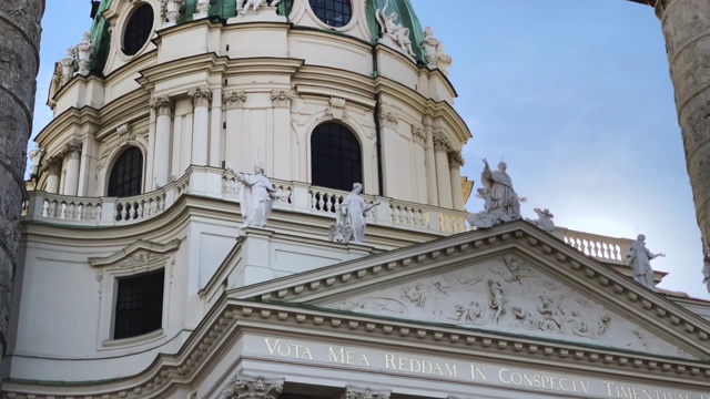 维也纳圣查尔斯教堂视频下载