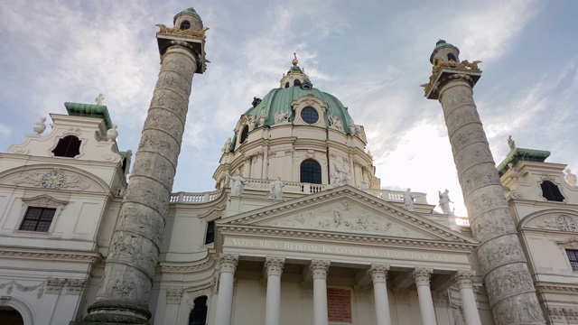维也纳圣查尔斯教堂视频下载