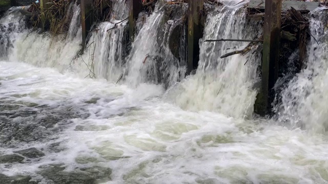 泉水瀑布视频素材