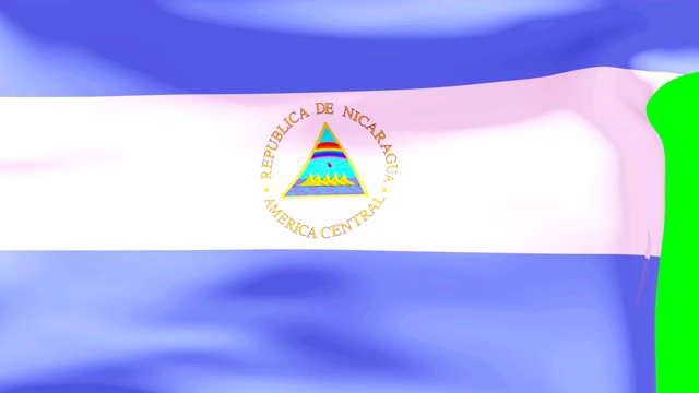 清除尼加拉瓜过渡标志4K 60fps视频下载
