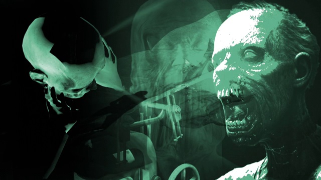 恐怖僵尸与效果，混合媒体的两个Cg动画视频下载