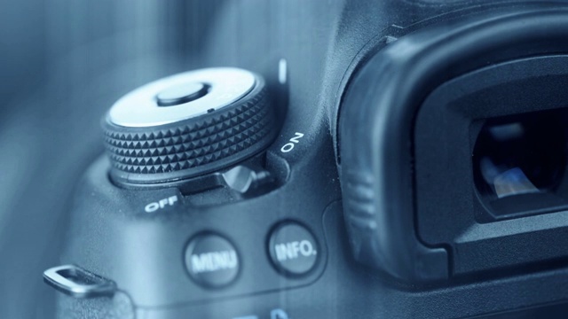 数码单反相机从不同角度拍摄的近距离镜头视频下载