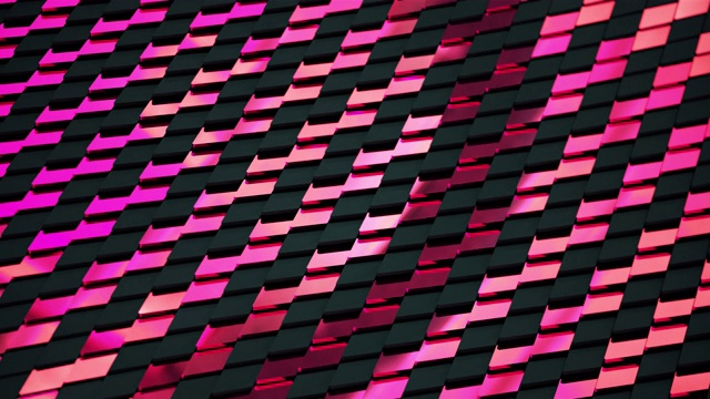 4K -紫色抽象波浪背景|可循环视频下载