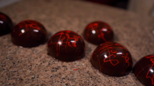 stokes定理的巧克力糖视频素材