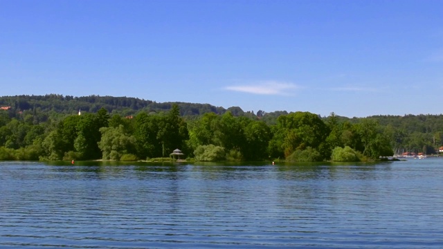 斯坦伯格湖的罗森赛尔视频素材