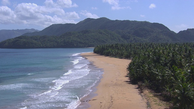 热带海岸和海滩，多米尼加共和国视频下载