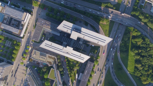 慕尼黑IBM大楼视频素材