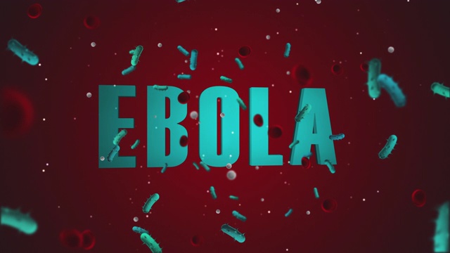 埃博拉病毒4K 60fps视频视频素材