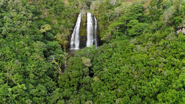 夏威夷的奥佩卡瀑布视频下载