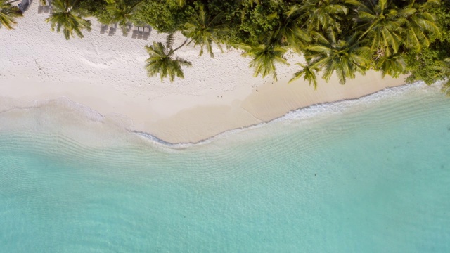 无人机拍摄的热带岛屿视频下载