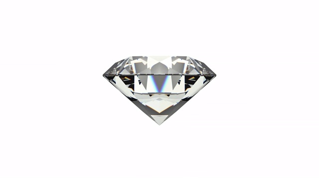 采购产品钻石，珠宝，宝石，白色背景视频下载