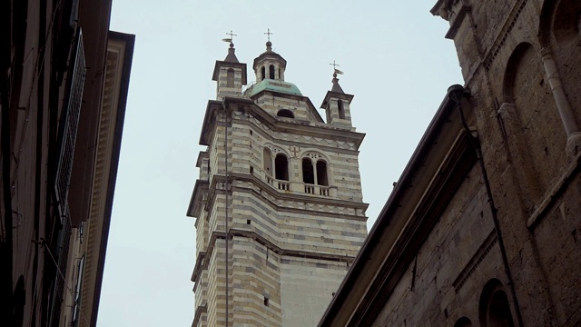 圣洛伦索钟楼(热那亚)视频素材