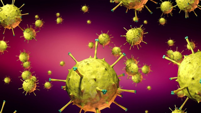 COVID-19又称冠状病毒蔓延全球。危险的疾病视频下载