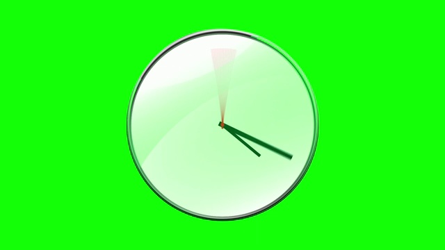 秒表动画图标时钟与移动箭头动画可选光磨阿尔法光磨包括视频素材