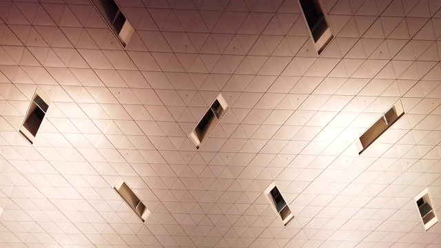 现代办公室的天花板视频下载