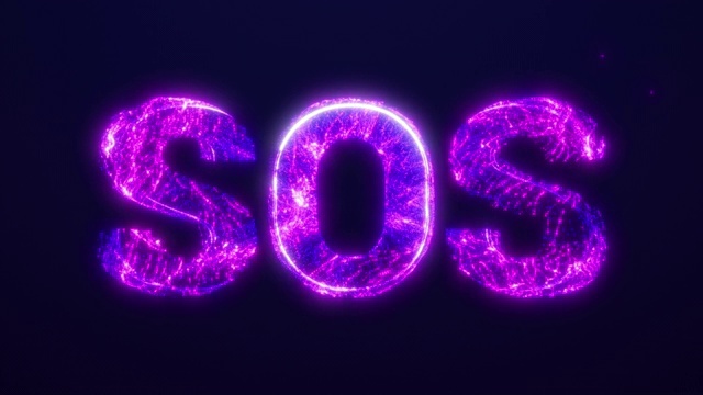 拯救我们的灵魂创意概念SOS视频下载
