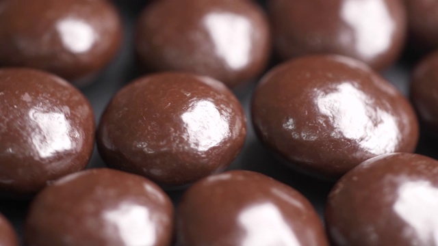 巧克力豆糖果视频素材