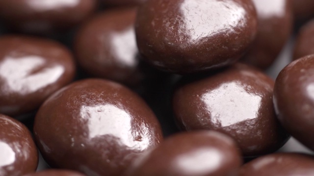 巧克力豆糖果视频素材