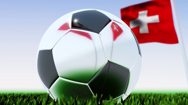 瑞士,足球,影片,非美国地点视频素材