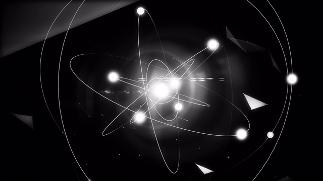 原子自旋视频素材
