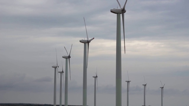 替代能源风力涡轮机视频下载