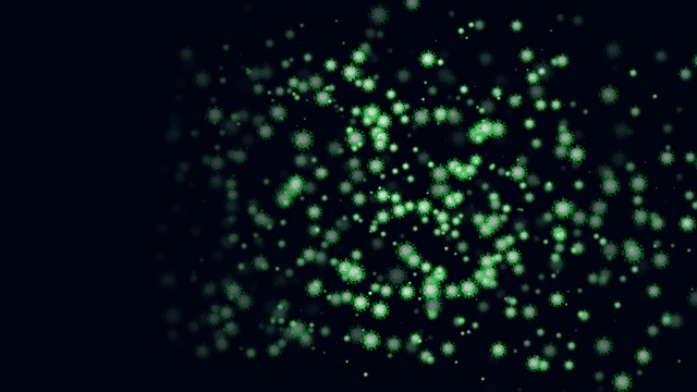 2019冠状病毒(COVID-19)医疗动画背景，视频下载
