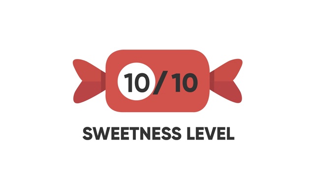 带有糖果图标的甜蜜关卡概念视频下载