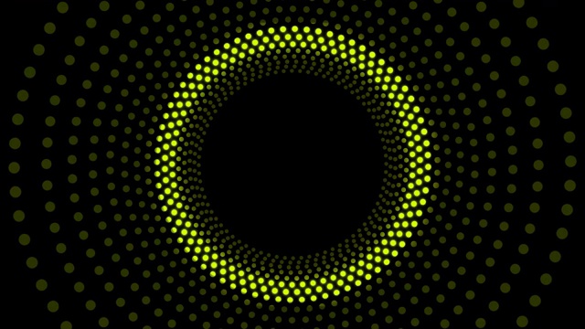 LOOP Dots迪斯科灯光背景，视频素材
