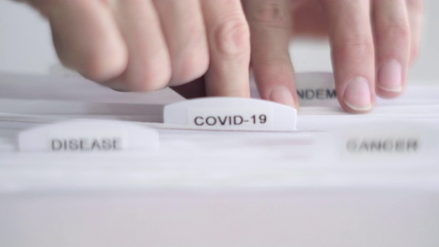 COVID-19文件夹标签视频下载