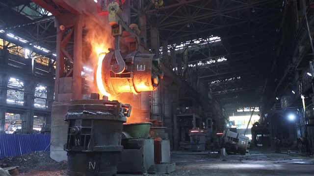 钢铁企业视频素材