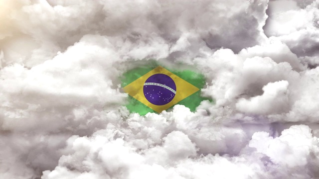 巴西国旗- 4K分辨率视频下载