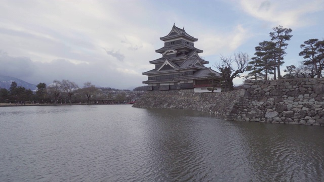 松本城堡(4 k)视频素材