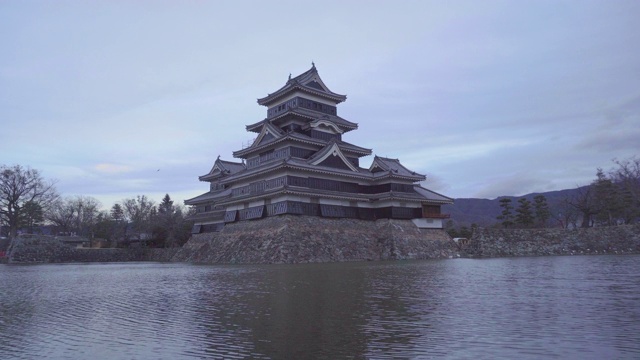 日本天皇的城堡视频素材
