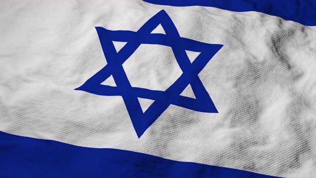 以色列国旗视频素材