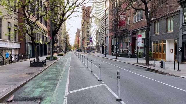 纽约空荡荡的街道视频下载