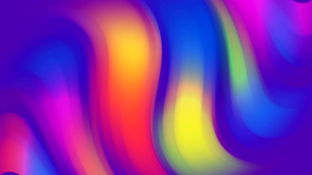 可循环流动的彩色抽象背景动画视频下载