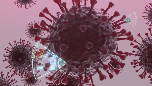 冠状病毒-医学分析-图形视频下载