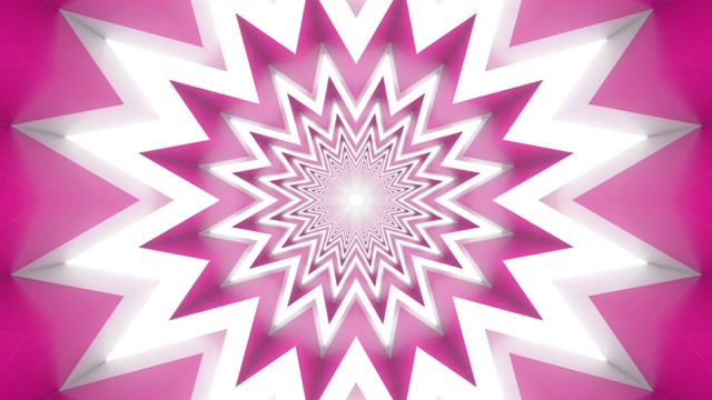 粉色环形数字背景隧道视频素材