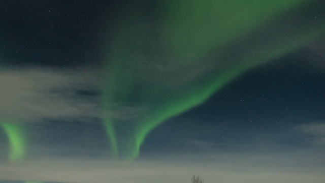 冰岛北极光北极光视频素材