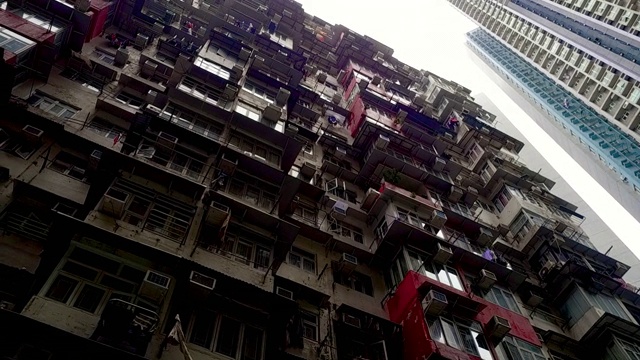 360度全景拍摄于香港港岛逸发住宅项目视频素材