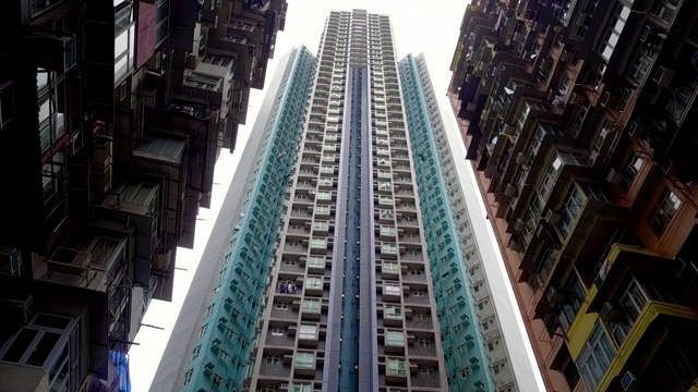 在香港港岛Yik Fat房屋项目中拍摄视频素材