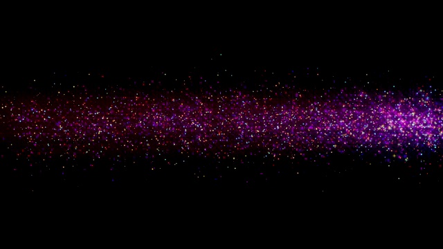 星尘粒子光运动4k视频下载